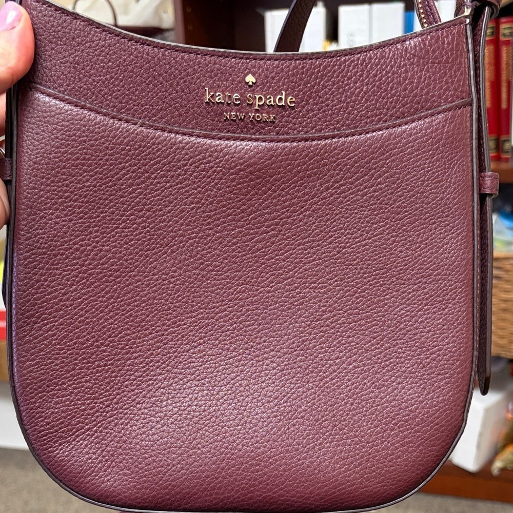 Kate Spade Plum Leather Crossbody